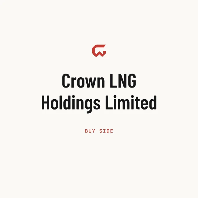 Buy side: Crown LNG Holdings Limited