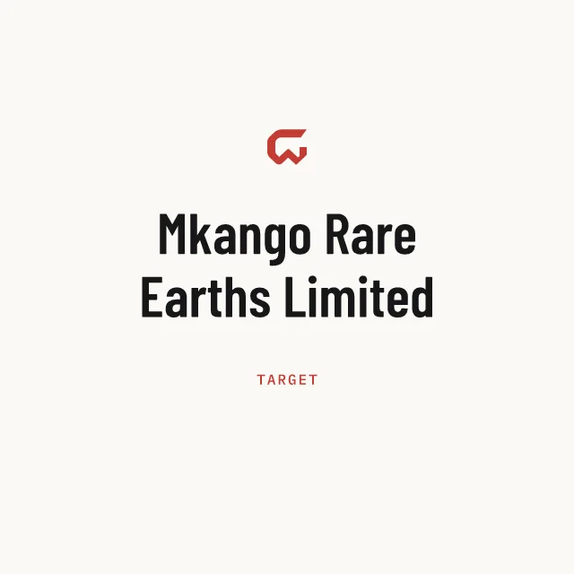 Target: Mkango Rare Earths Limited