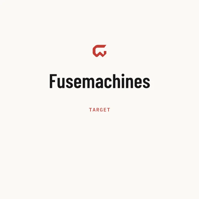 Target: Fusemachines