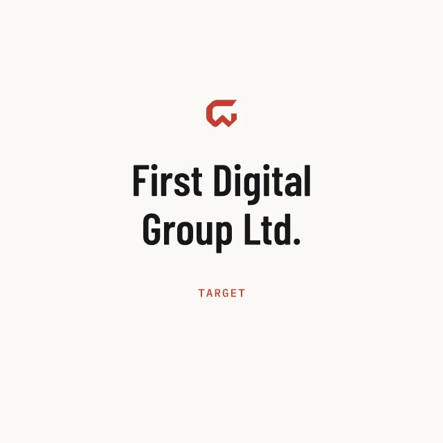 Target: First Digital Group Ltd.