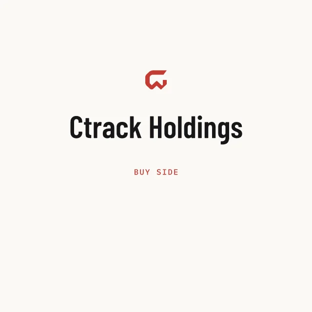 Buy side: Ctrack Holdings