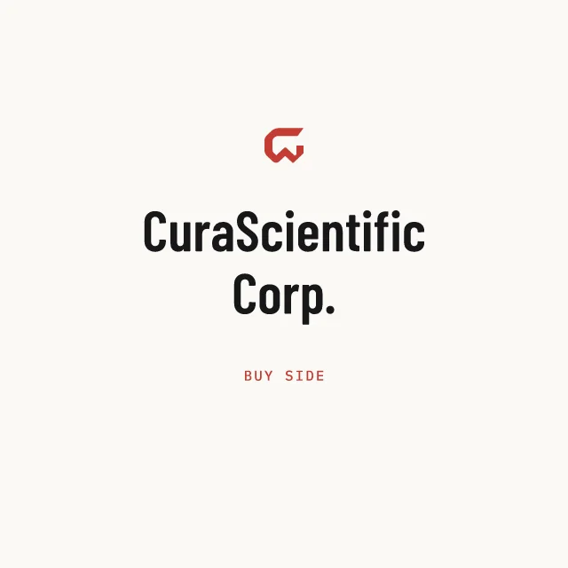Buy side: CuraScientific Corp.