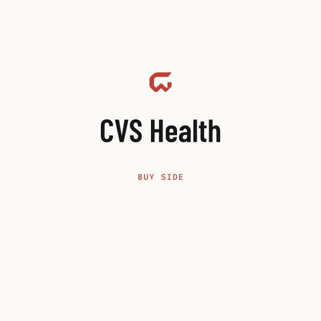 Buy side: CVS Health