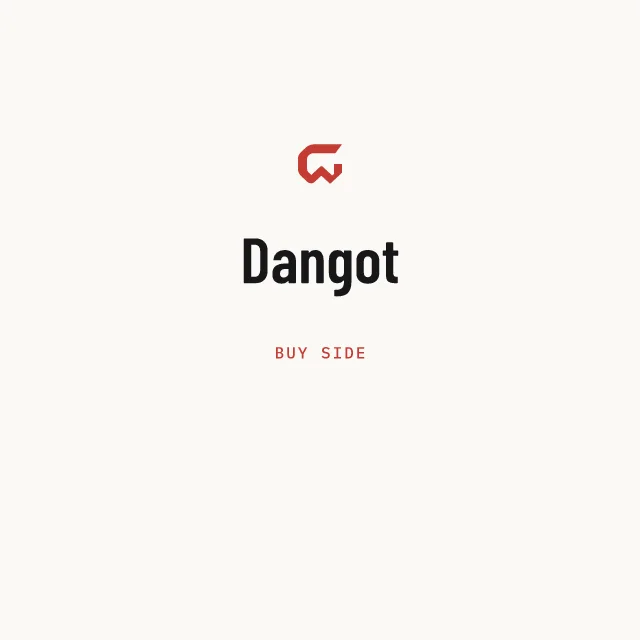 Buy side: Dangot