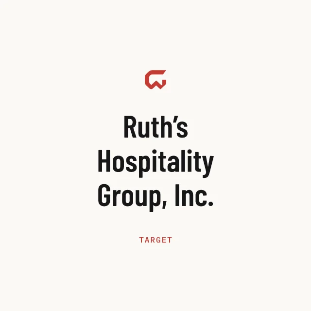 Target: Ruth’s Hospitality Group, Inc.