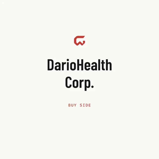 Buy side: DarioHealth Corp.