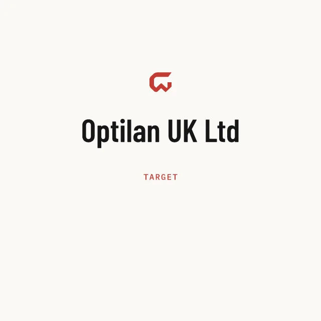 Target: Optilan UK Ltd