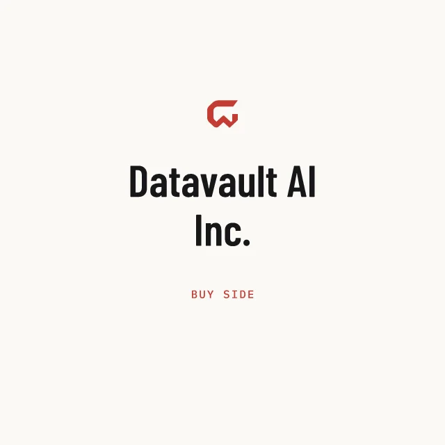 Buy side: Datavault AI Inc.