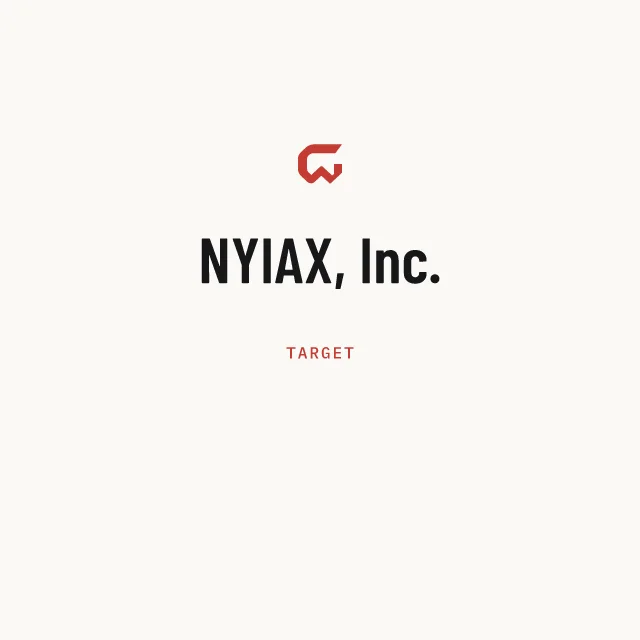 Target: NYIAX, Inc.