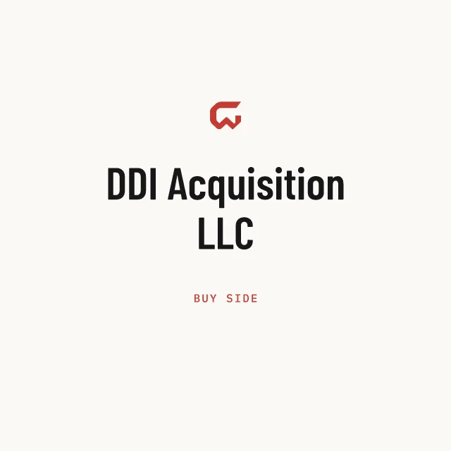 Buy side: DDI Acquisition LLC