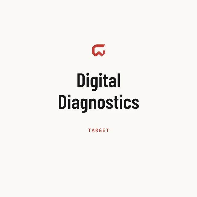Target: Digital Diagnostics