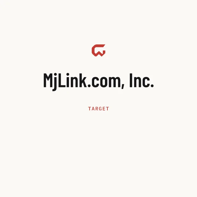 Target: MjLink.com, Inc.