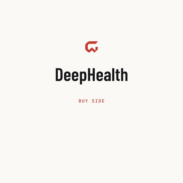Buy side: DeepHealth
