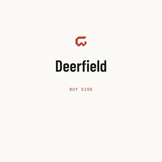 Buy side: Deerfield