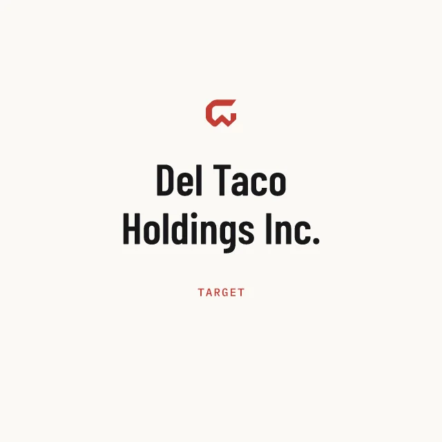 Target: Del Taco Holdings Inc.