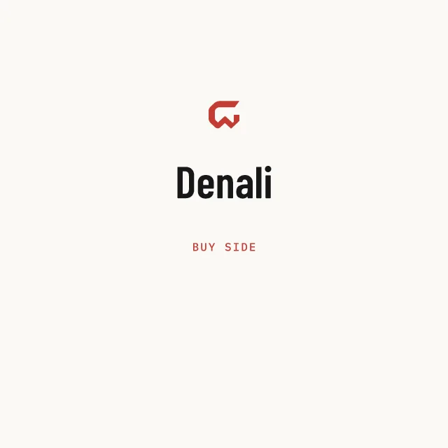 Buy side: Denali