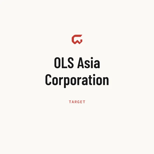 Target: OLS Asia Corporation