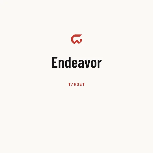 Target: Endeavor