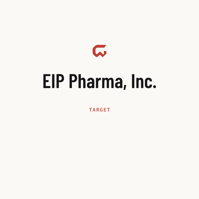 Target: EIP Pharma, Inc.