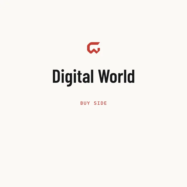 Buy side: Digital World