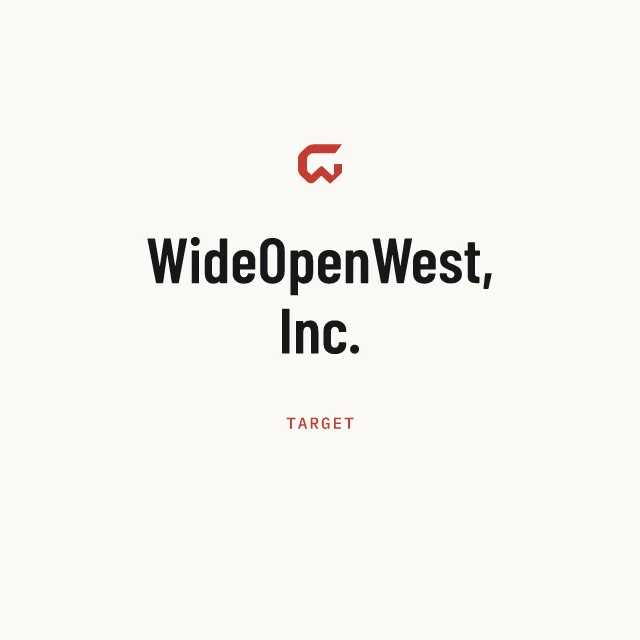 Target: WideOpenWest, Inc.