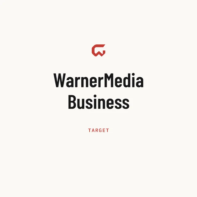 Target: WarnerMedia Business