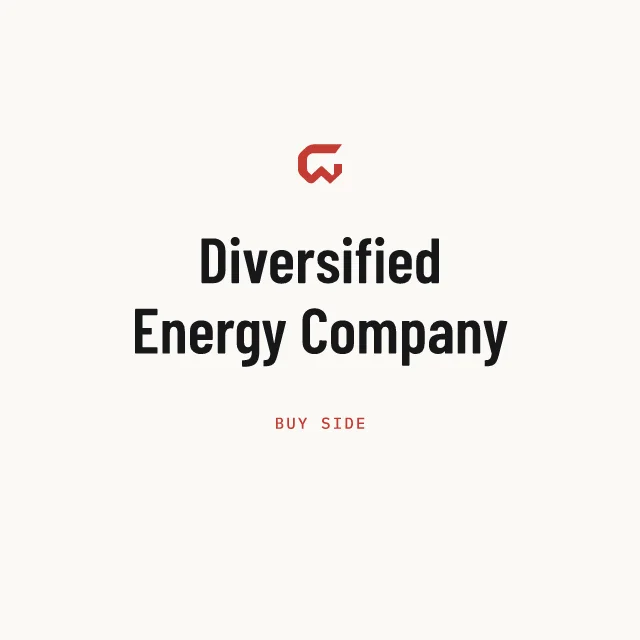 Buy side: Diversified Energy Company