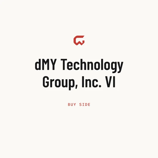 Buy side: dMY Technology Group, Inc. VI