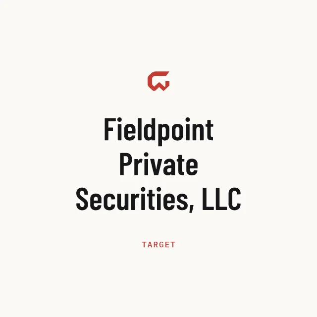 Target: Fieldpoint Private Securities, LLC