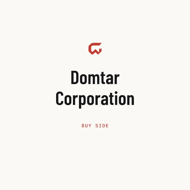 Buy side: Domtar Corporation