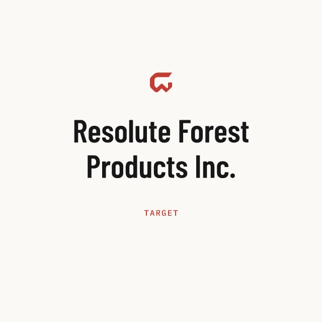 Target: Resolute Forest Products Inc.