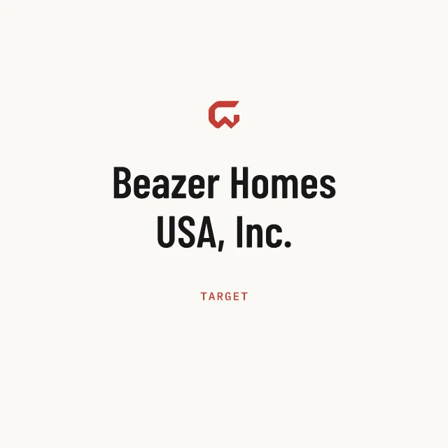 Target: Beazer Homes USA, Inc.