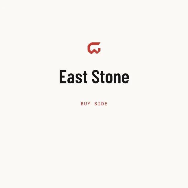 Buy side: East Stone