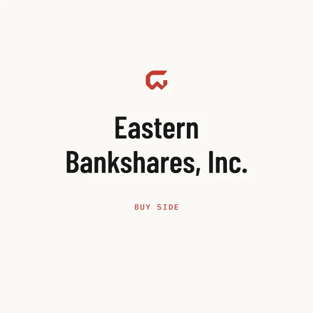 Buy side: Eastern Bankshares, Inc.