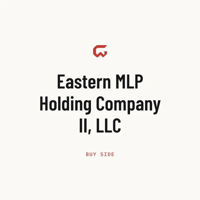 Buy side: Eastern MLP Holding Company II, LLC
