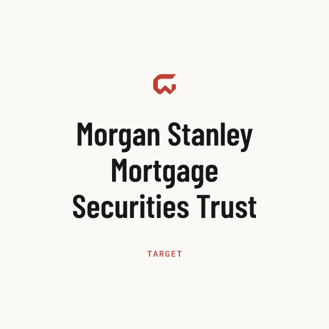 Target: Morgan Stanley Mortgage Securities Trust