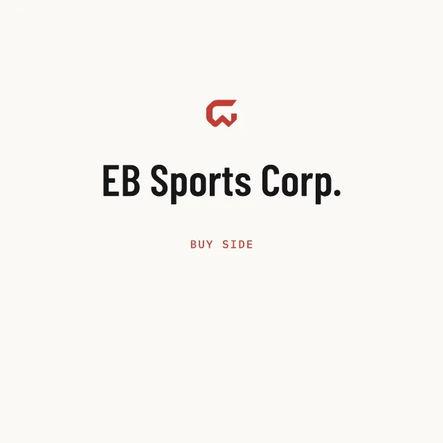 Buy side: EB Sports Corp.