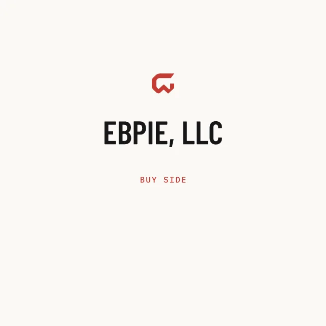 Buy side: EBPIE, LLC
