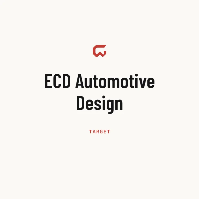 Target: ECD Automotive Design
