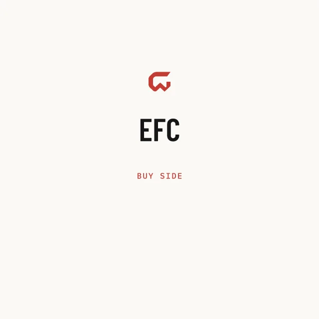 Buy side: EFC