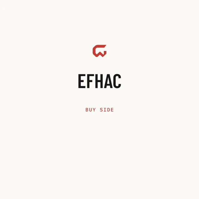 Buy side: EFHAC