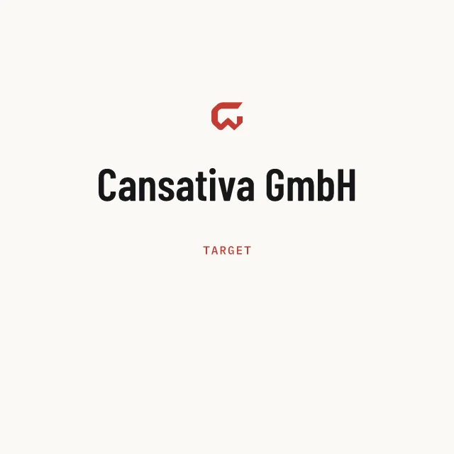 Target: Cansativa GmbH
