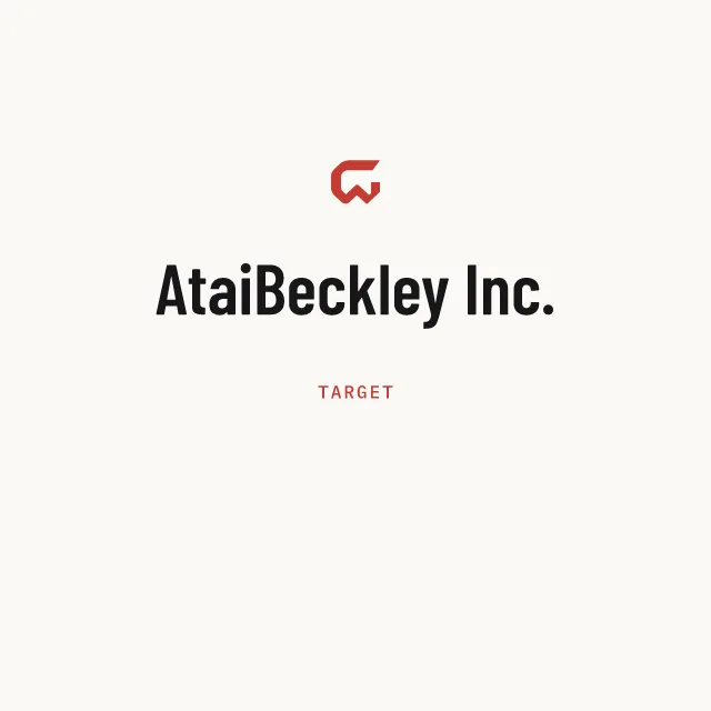 Target: AtaiBeckley Inc.