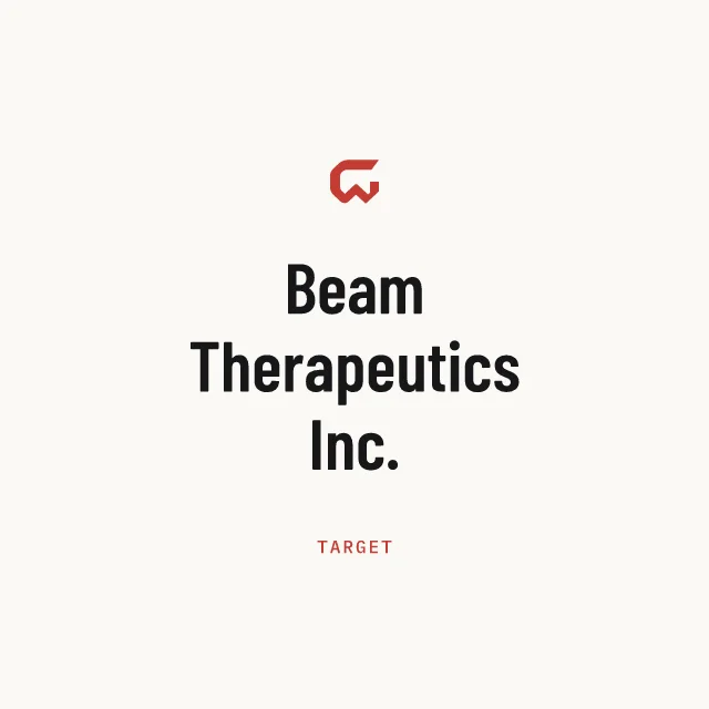 Target: Beam Therapeutics Inc.