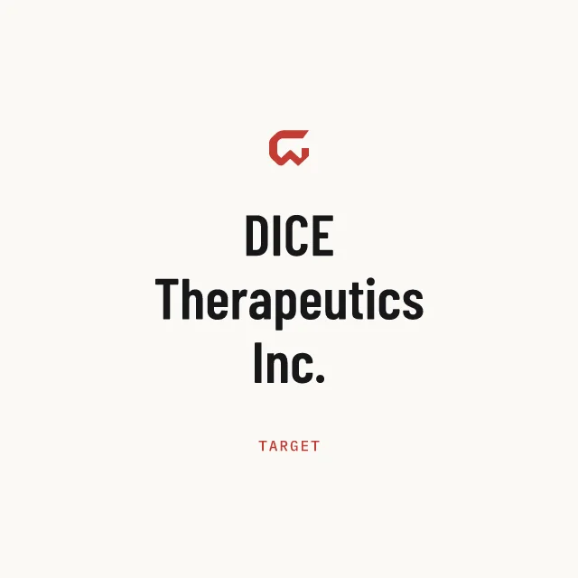 Target: DICE Therapeutics Inc.