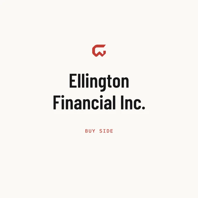 Buy side: Ellington Financial Inc.