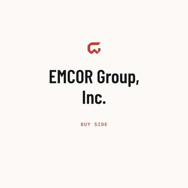 Buy side: EMCOR Group, Inc.