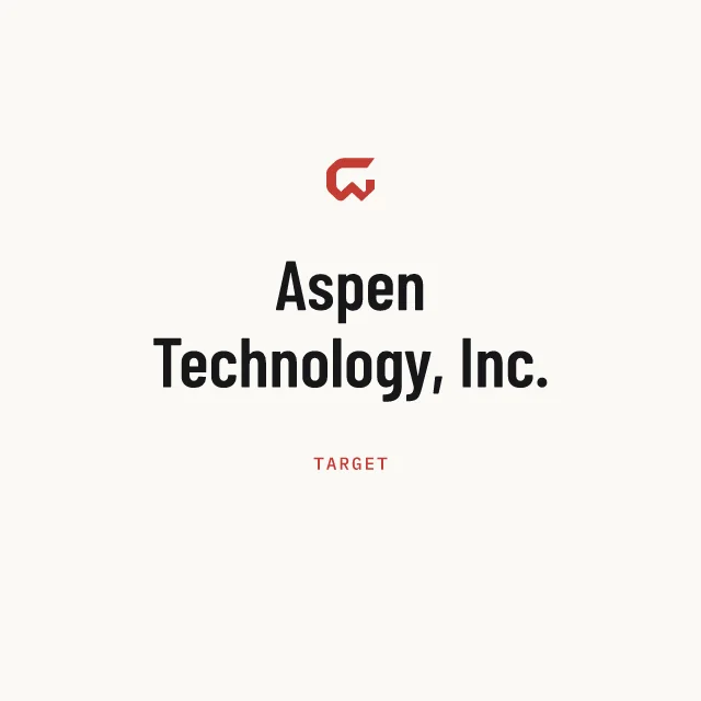 Target: Aspen Technology, Inc.