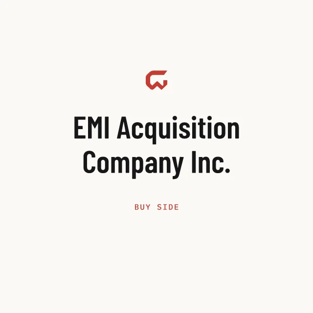 Buy side: EMI Acquisition Company Inc.