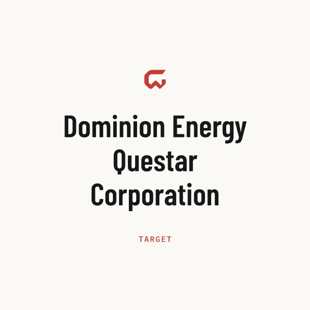 Target: Dominion Energy Questar Corporation